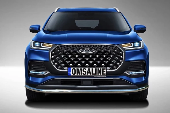 OMSA Chery Tiggo 8 Pro Texas Ön Alt Koruma Çap:60 Krom 2023 ve Sonrası