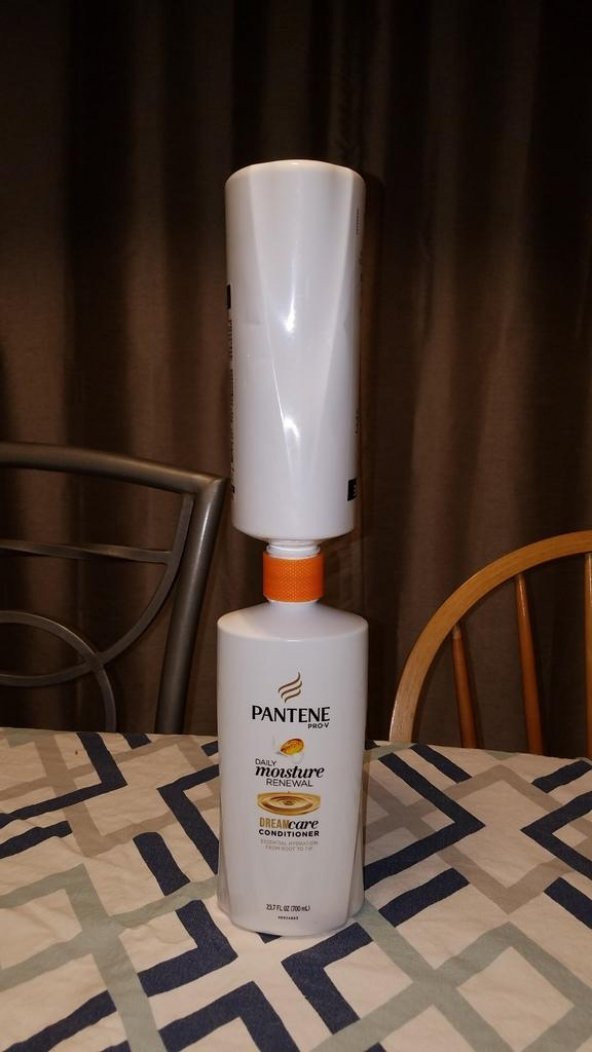 Pantene Pompası Şampuan Kuplör Halkası Plastik Aparat