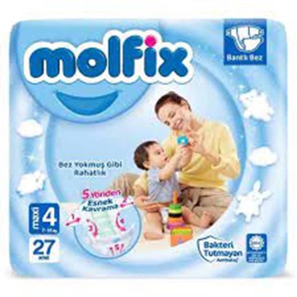 MOLFİX JUMBO PAKET 4 NUMARA 27 ADETLİ