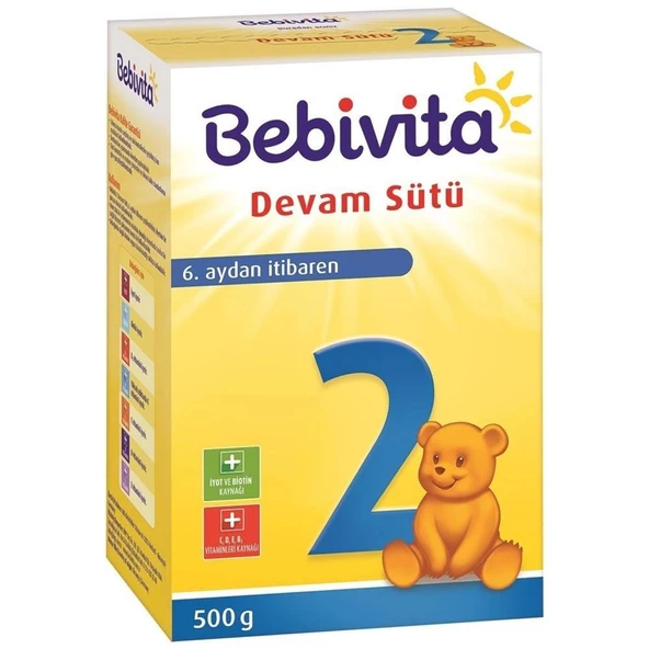 BEBİVİTA 2 DEVAM SÜTÜ 500 G