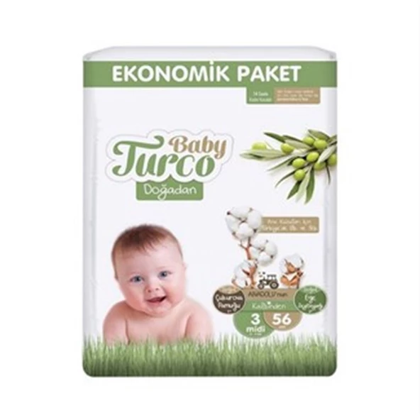 BABY TURCO EKO PAKET 3 NUMARA 56 LI