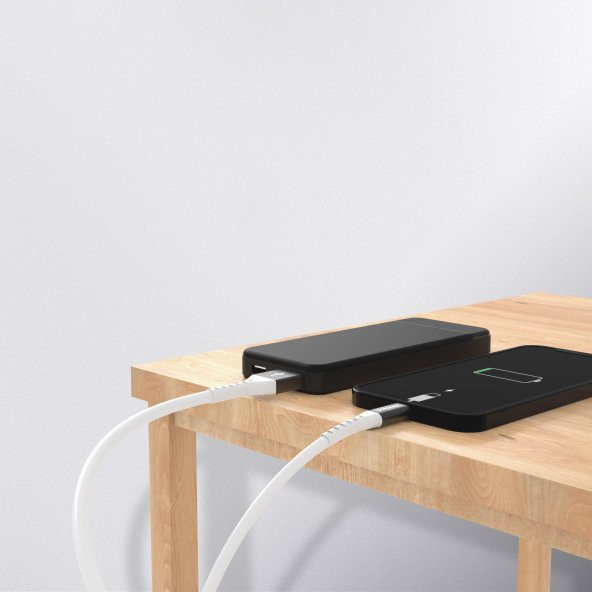Eonaks iPhone iPad iPod Uyumlu Çift Taraflı USB-c To Lightning Girişli Hızlı Şarj ve Data Kablosu - 2