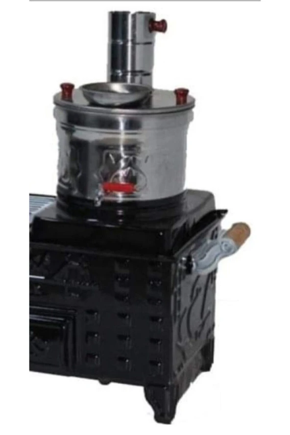 Semaverli Mangal Büyük Boy Kömürlü Mangal Barbekü - 2