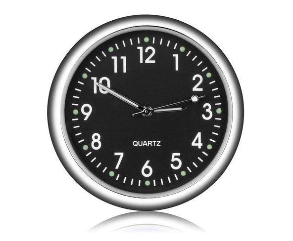 DailyTech Aydınlık Araç Araba Tekne Bisiklet İçin Mini Kuvars Saat - 11