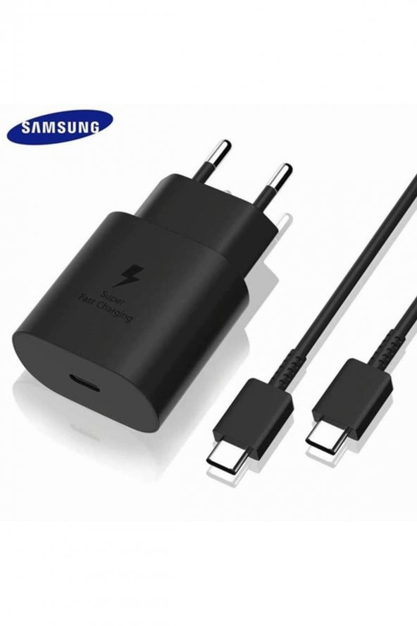 S21 Ultra Usb-c 25w Orjinal Hızlı Şarj Aleti Ep-ta800xbegww Siyah