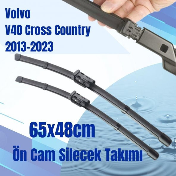 SİLBAK Ön Cam Silecek Takımı Volvo V40 Cross Country 2013-2023 65x48cm