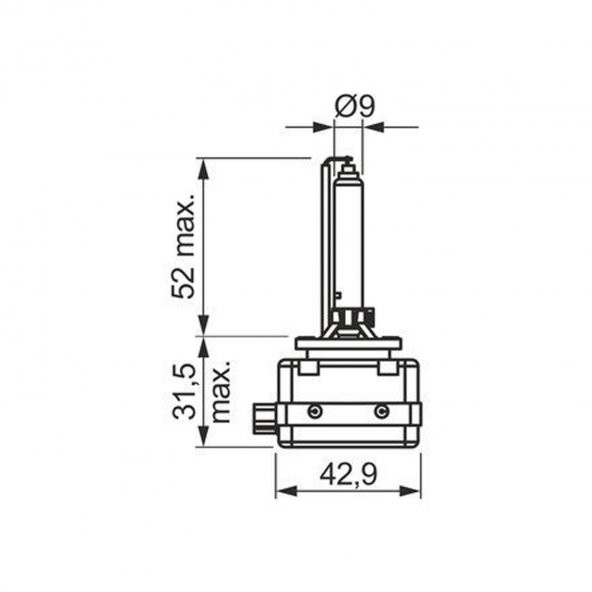 Bosch Xenon White D1S Zenon Ampul 6000K - 2 ADET - 4