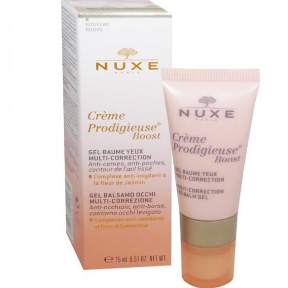 Nuxe Creme Prodigieuse Boost Multi Correction Eye Balm Gel 15 ml