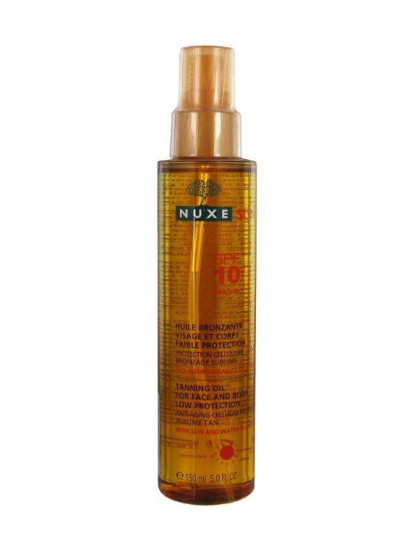 Nuxe Huile SPF10 Bronz. Yağ 150 ml