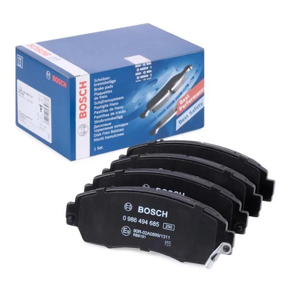 Honda CR-V 1.6I-DTEC Ön Balata 2015-2018 Bosch
