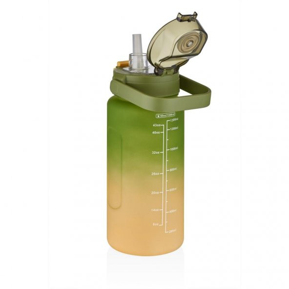 Vagonlife VGN2213 1500ml Yeşil Pipetli Matara - 2