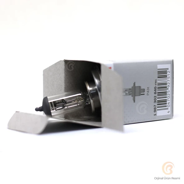 BOSCH AMPUL H4 12V 100W P43T TIRNAKLI 1987302840 2 ADET - 2
