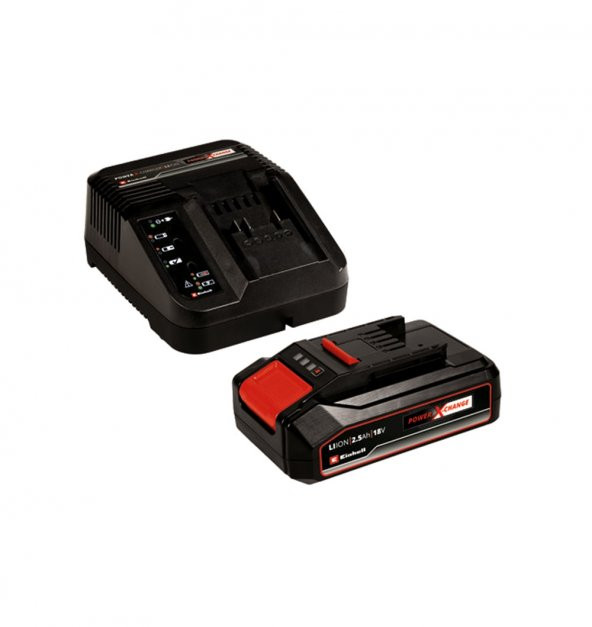 Einhell Pxc Starter Kit Akü 18V 2.5Ah + Şarj Cihazı 900W 4512097