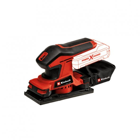 EİNHELL TC-OS 18187 Li Solo 2.5 Ah ÇİFT AKÜLÜ TİTREŞİM ZIMPARA