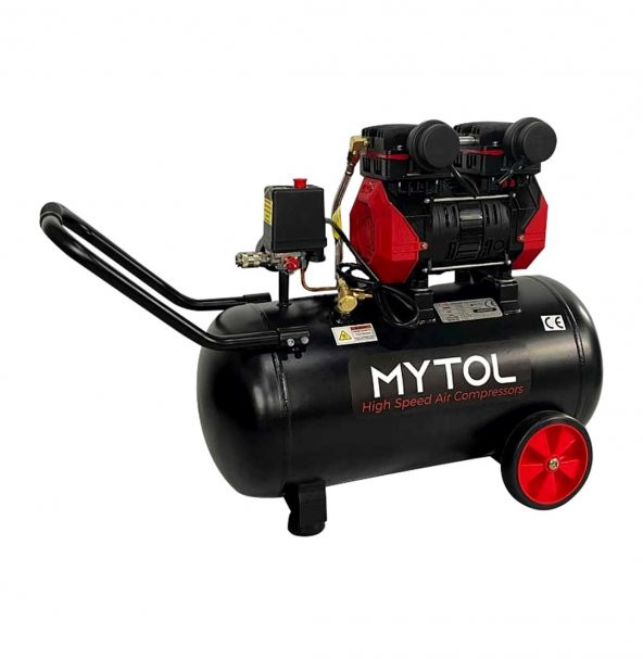 Mytol MY0501 50 lt 1.5 Hp Sessiz Yüksek Hızlı Kompresör