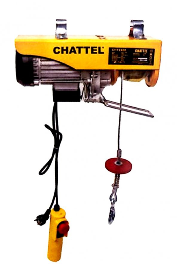 CHATTEL CHT-2125 ELEKTRİKLİ VİNÇ -125-250 KG - BAKIR SARGI