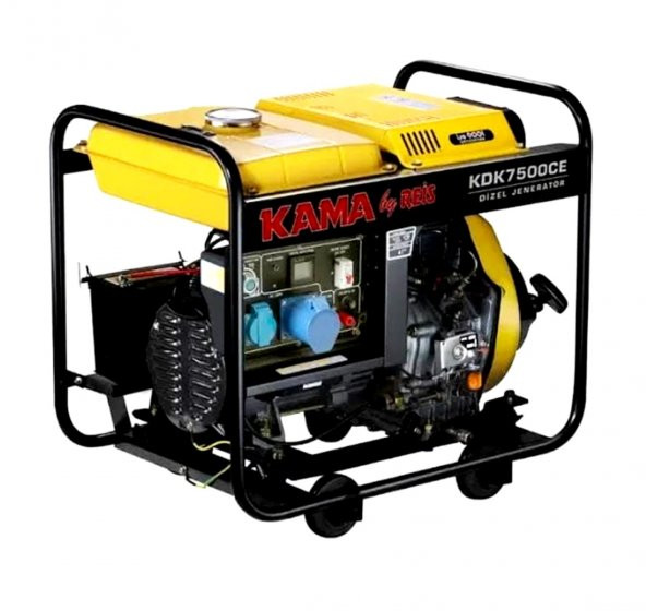 Kama By Reis Kdk7500ce 6,9 Kva Ipli Marsli Dizel Jenerator 220V