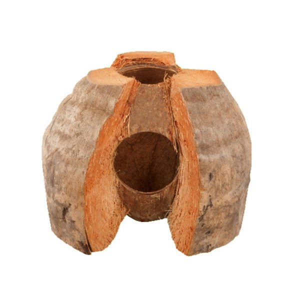 Loofah Ahşap Kuş Yuvası 12x31 Cm