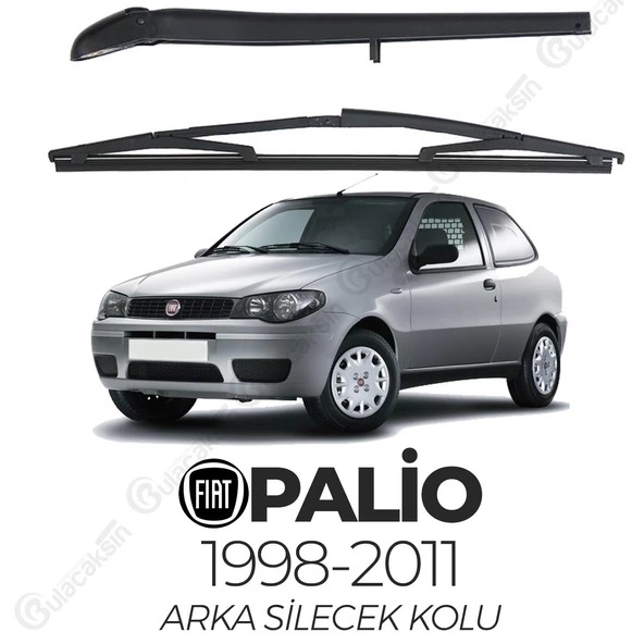 Fiat Palio 1998-2011 Komple Arka Silecek Kolu Ve Süpürgesi