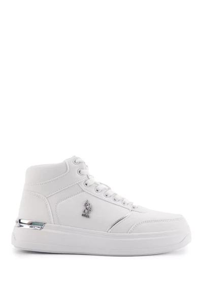 U.S Polo Assn. ALON 3PR Kadın Sneaker Ayakkabı Beyaz 36-40