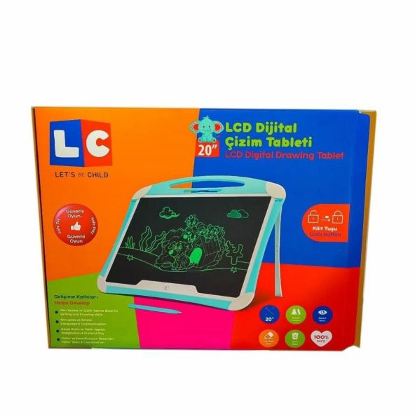 Lets Be Child Dijital Çizim Tableti 20" - LC-30958