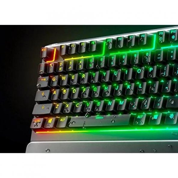 SteelSeries Apex 3 RGB Kablolu Oyuncu Klavyesi - Outlet - Resim 2