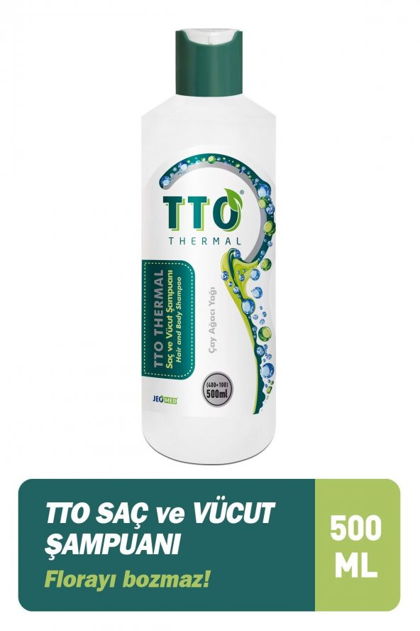 TTO Saç & Vücut Şampuan 500ml (Tea Tree Oil)