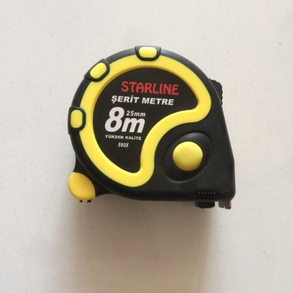 STARLİNE 890X  8*25 MM YÜKSEK KALİTE ÇELİK ŞERİT 8 METRE 1 KUTU (6 ADET) ürün görseli