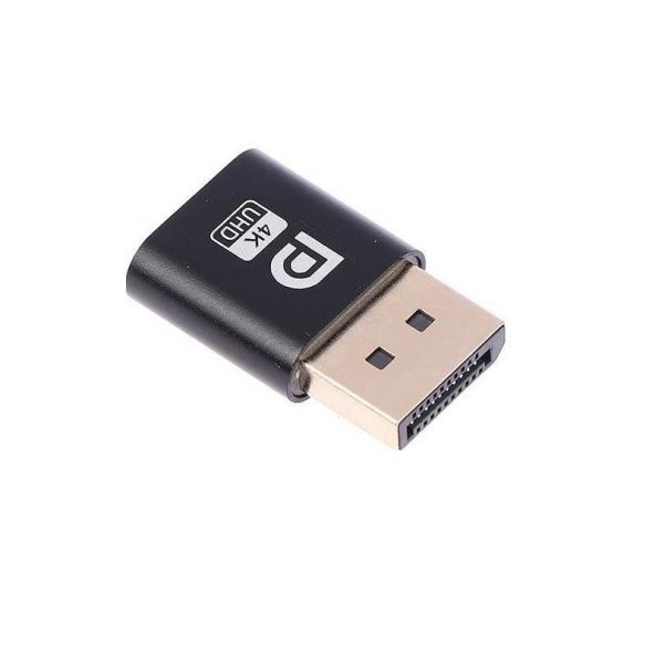 Displayport 4k Uhd Dummy Plug Minning Bitcoin Sanal Monitör Ekran Kartı Emülatörü - Resim 2