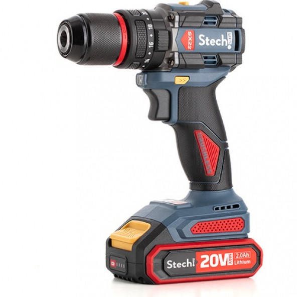 Stechend SX22-2 2.0 Ah Akülü Darbeli Matkap