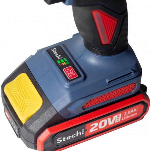 Stechend SX22-2 2.0 Ah Akülü Darbeli Matkap - 4