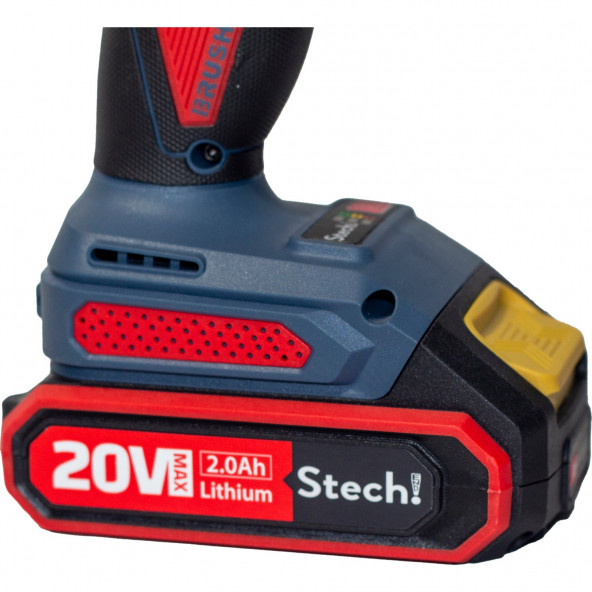 Stechend SX22-2 2.0 Ah Akülü Darbeli Matkap - 5