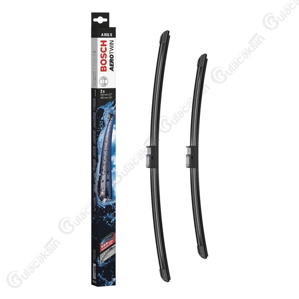 Bosch Aerotwin Ön-Arka Silecek Takımı Opel Astra H 2004 - 2013 ile uyumlu - Resim 2