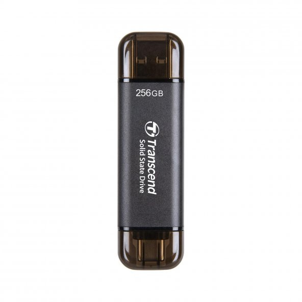 Transcend TS256GESD310C 256GB,USB/Type-C Taşınabilir Harici SSD Siyah - 2