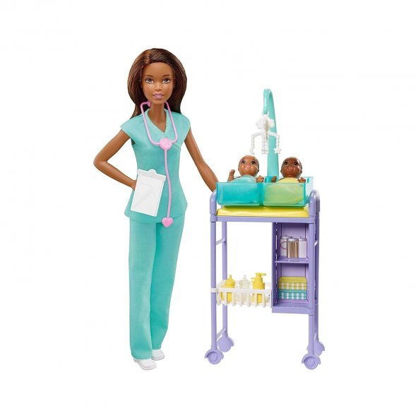 Barbie Bebek Doktoru Oyun Seti GKH24