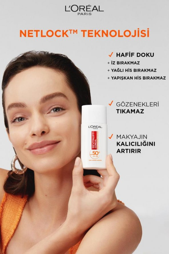 LOreal Paris Revitalift Clinical Spf 50+ Günlük Yüksek Uv Korumalı Yüz Güneş Kremi 50ml - 7