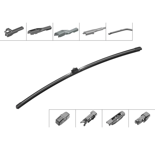 Bosch Aerotwin Muz Silecek Takımı Fiat 500C 2009-2016 ile uyumlu - Resim 3