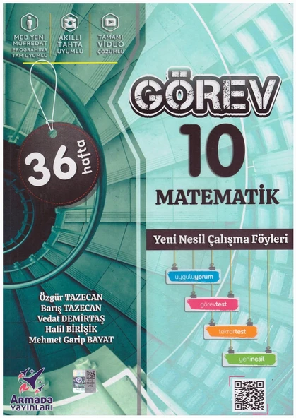 ARMADA 10.SINIF GÖREV MATEMATİK ÇALIŞMA FÖYLERİ