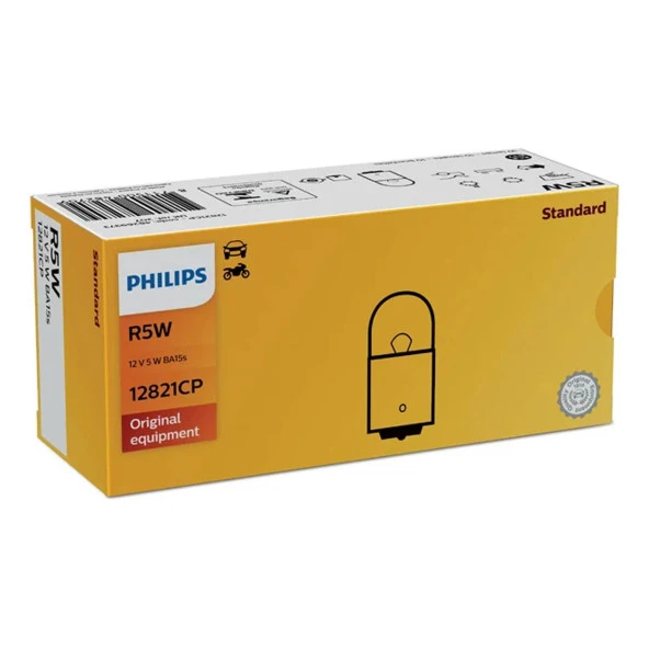 Philips 67 Ampul 12V5W 12821CP - 10 Adet ürün görseli