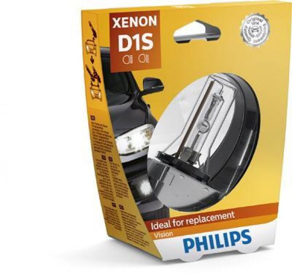 Philips Xenon D1s Zenon Ampul 4400K - 85415Vıs1