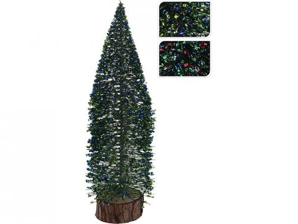 T.Concept Dekoratif Mini Yılbaşı Masa Süsü Metal Noel Ağacı Yeşil 35 cm