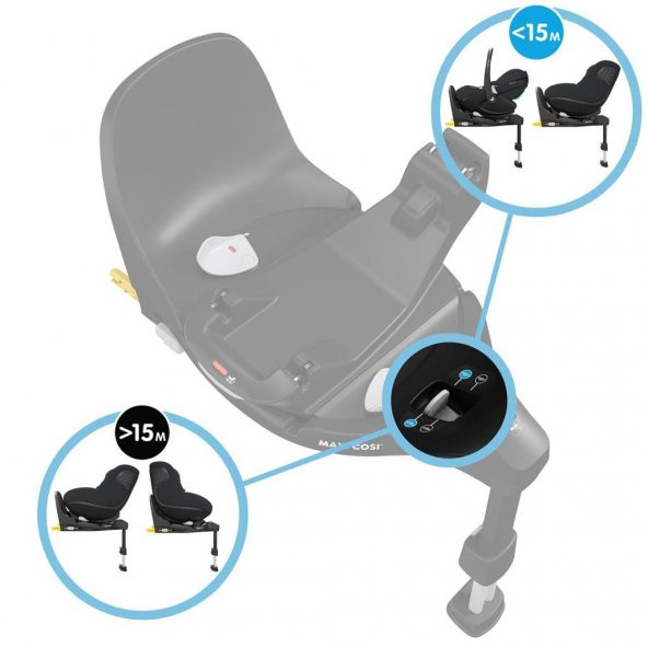 Maxi-Cosi Familyfix360 Slidetech Kızaklı İsofix Bazası - 3