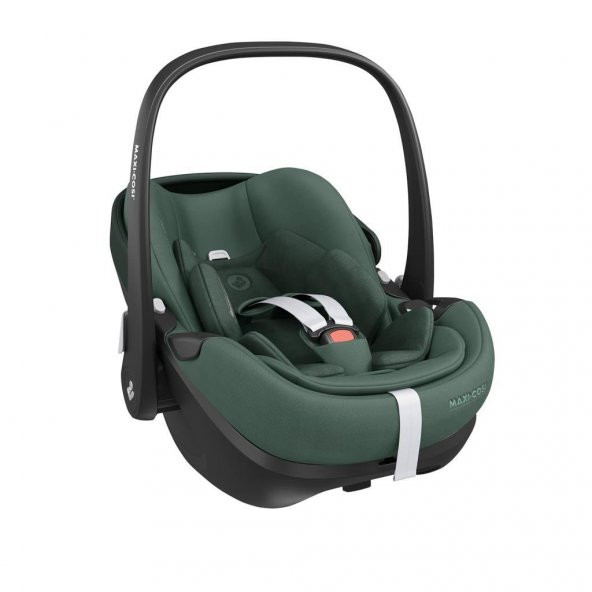 Maxi-Cosi Pebble SlideTech Tam Yatabilen 0-13 Kg Ana Kucağı ve Oto Koltuğu Essential Green