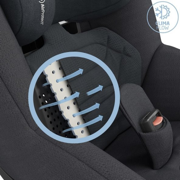 Maxi-Cosi Pearl 360 SlideTech 0-18 Kg Bebek Oto Koltuğu Authentic Graphite - 3