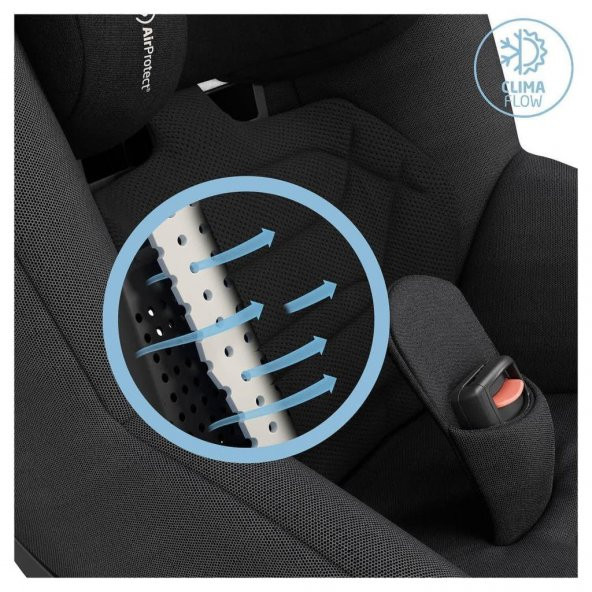 Maxi-Cosi Pearl 360 SlideTech 0-18 Kg Bebek Oto Koltuğu Authentic Black - 3