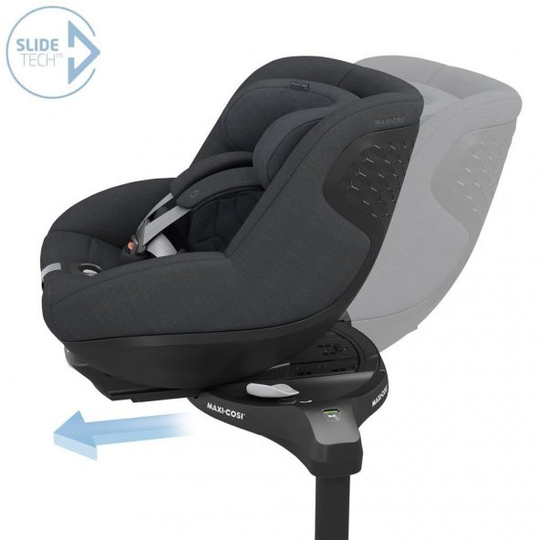 Maxi-Cosi Pearl 360 SlideTech 0-18 Kg Bebek Oto Koltuğu Authentic Graphite - 7