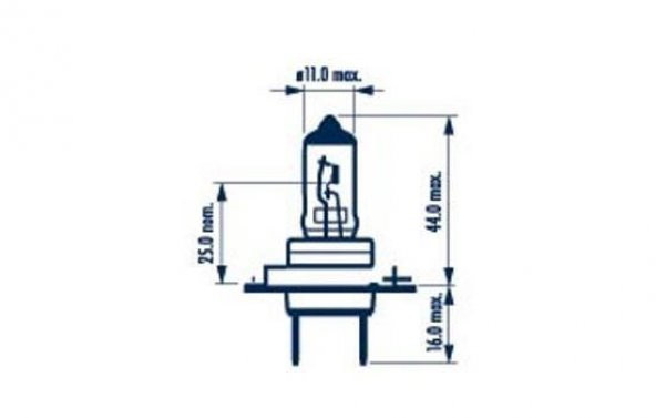 NARVA AMPUL H7 12V 55W - 5