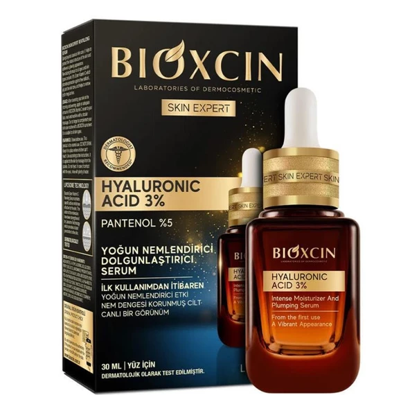 Bioxcin Hyaluronic Acid %3 Yoğun Nemlendirici Dolgunlaştırıcı Serum 30 ml