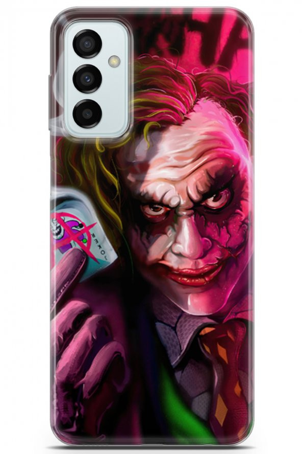 Samsung Galaxy M23 Uyumlu Kılıf Dc 23 Joker Kart Telefon Kabı Çok Renkli
