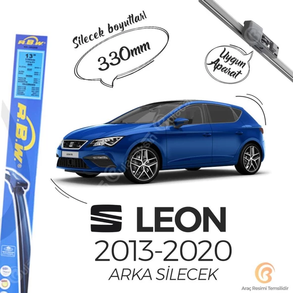 RBW Seat Leon 2013 - 2020 Arka Silecek